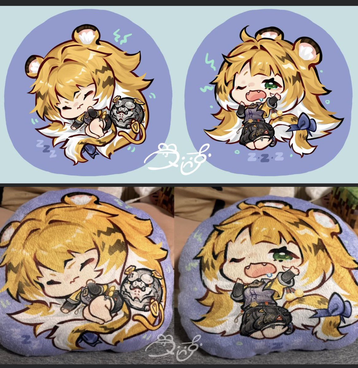 新的抱枕趕上了!是橘福福!
完售的簡跟星見雅也有加印少量抱枕
一樣明天的米遊創作祭Only會有喔!
摊位位置在A05

#ZZZ #zzzzero #絕區零