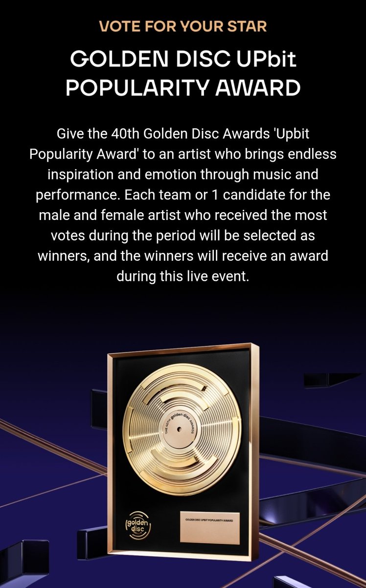 txtvotingcrew's tweet image. Hey MOA! This year's Golden Disc Awards voting will be done via this website ⬇️
global.prizm.co.kr/story/gda25

Voting period (KST):
📅  Dec 22, 2025, 12:00PM — Jan 5, 2026, 12:00PM

Since the voting platform is different from last year, you can STOP collecting on my1pick!

Please read…