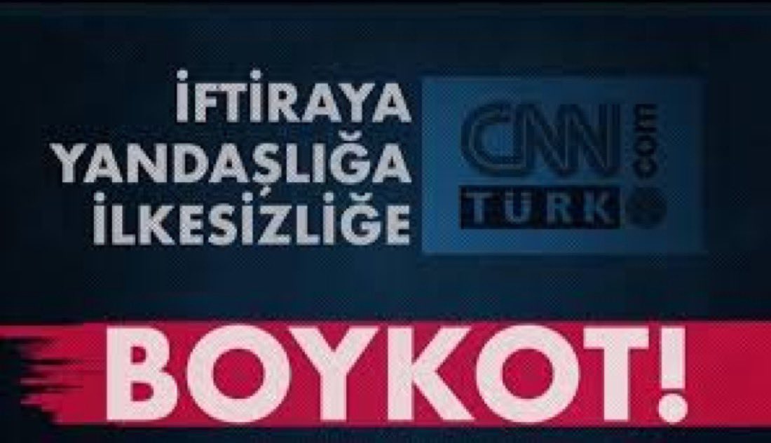 BÜYÜK FENERBAHÇE TARAFTARI BAŞLIYORUZ!  #CNNTürkBoykot