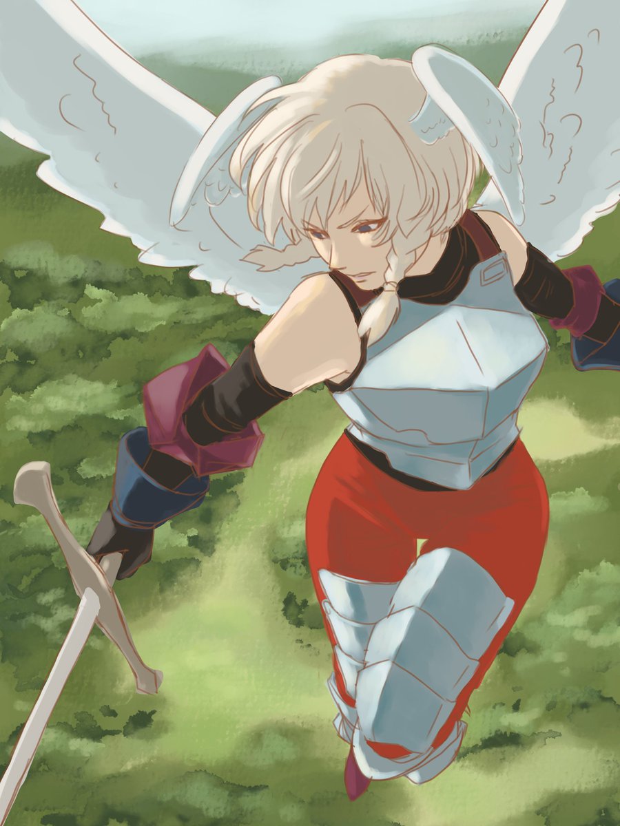 今年クリアしたゲームその3
ユニコーンオーバーロード　オクリース

天使の前で愚かなって言われる度に天使〜！ってなってました😊