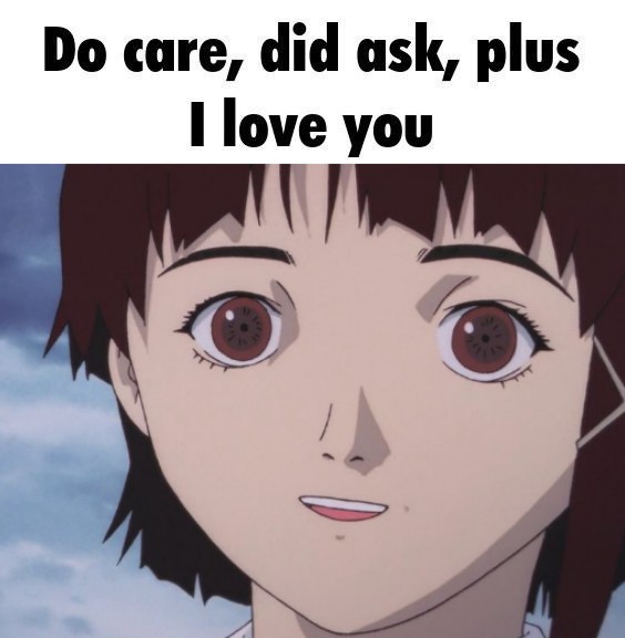 LaimExperiments's tweet image. #SerialExperimentsLain