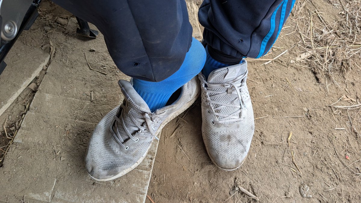 ガチ足臭かった