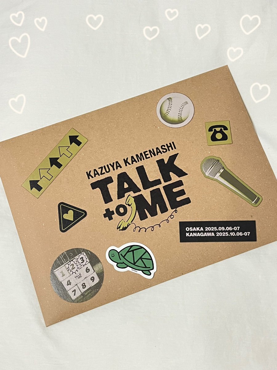 m*u様 亀梨和也 TALK to ME アフターパンフレット 亀梨くんの -TALK