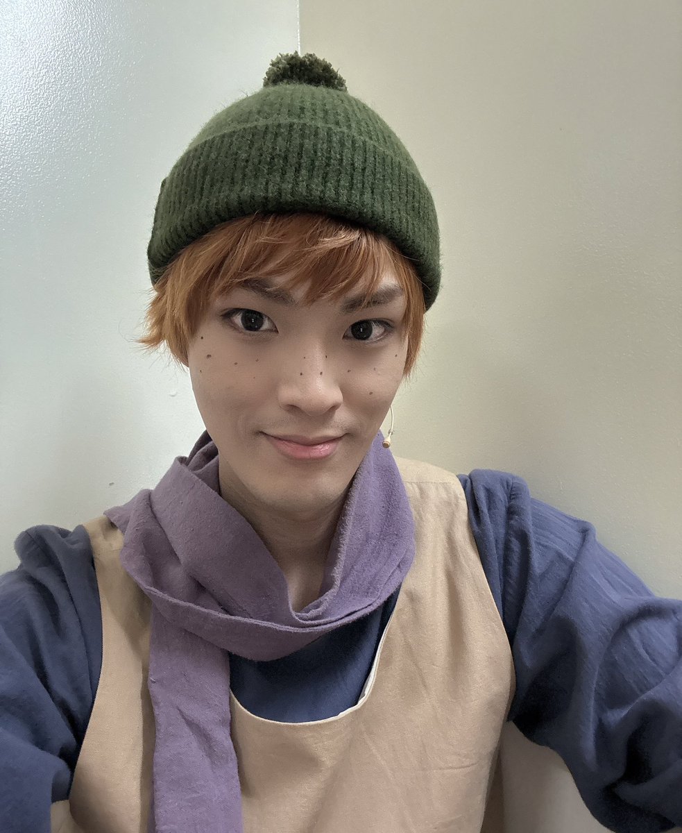 ロミミュ2日目、ありがとうございました！！
皆さんの応援、毎公演の活力になります。

今回から登場の冬服アウグスト！

#ロミミュ