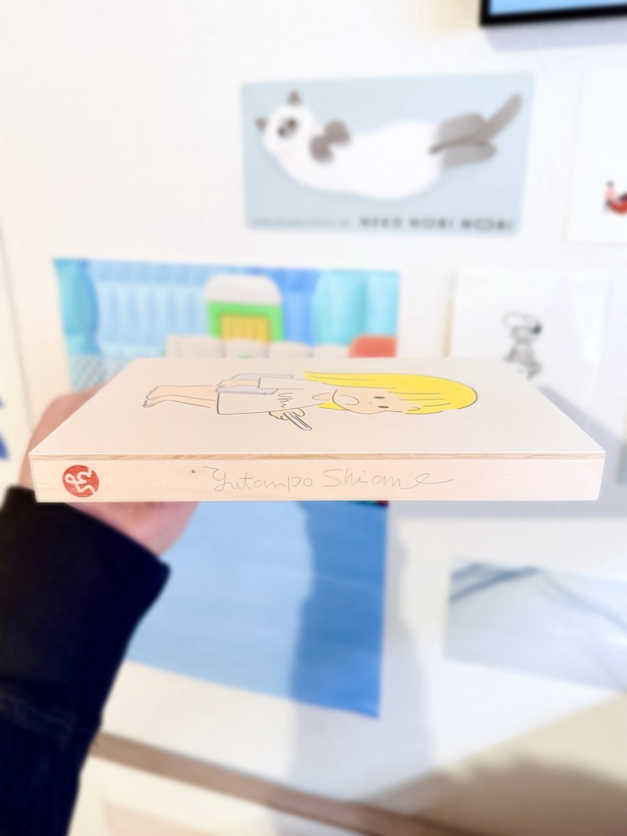 TABFで白根ゆたんぽさん（@yuroom ）の原画購入できた…！めっちゃかわいい