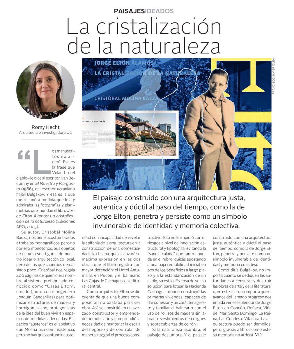 La arquitectura justa, auténtica y dúctil al paso del tiempo que dejó Jorge Elton en la columna de Romy Hecht de esta semana, a raíz del nuevo libro dedicado a la obra de este gran profesional.