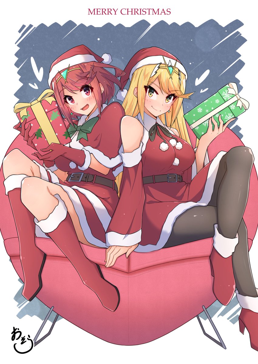 ragau01's tweet photo. 【再掲】クリスマスホムヒカ
#ゼノブレイド2 #XenobladeChronicles2 https://t.co/mV9oTgT2nJ