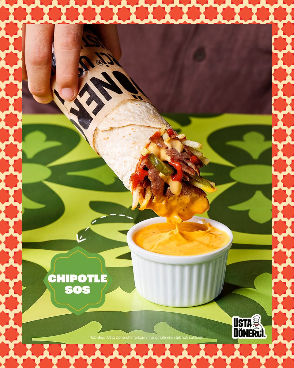 Tanıdık lezzetin yenisi deyince de biz!

Her damak zevkine özel soslu dürümler Usta Dönerci'de!

#UstaDönerci