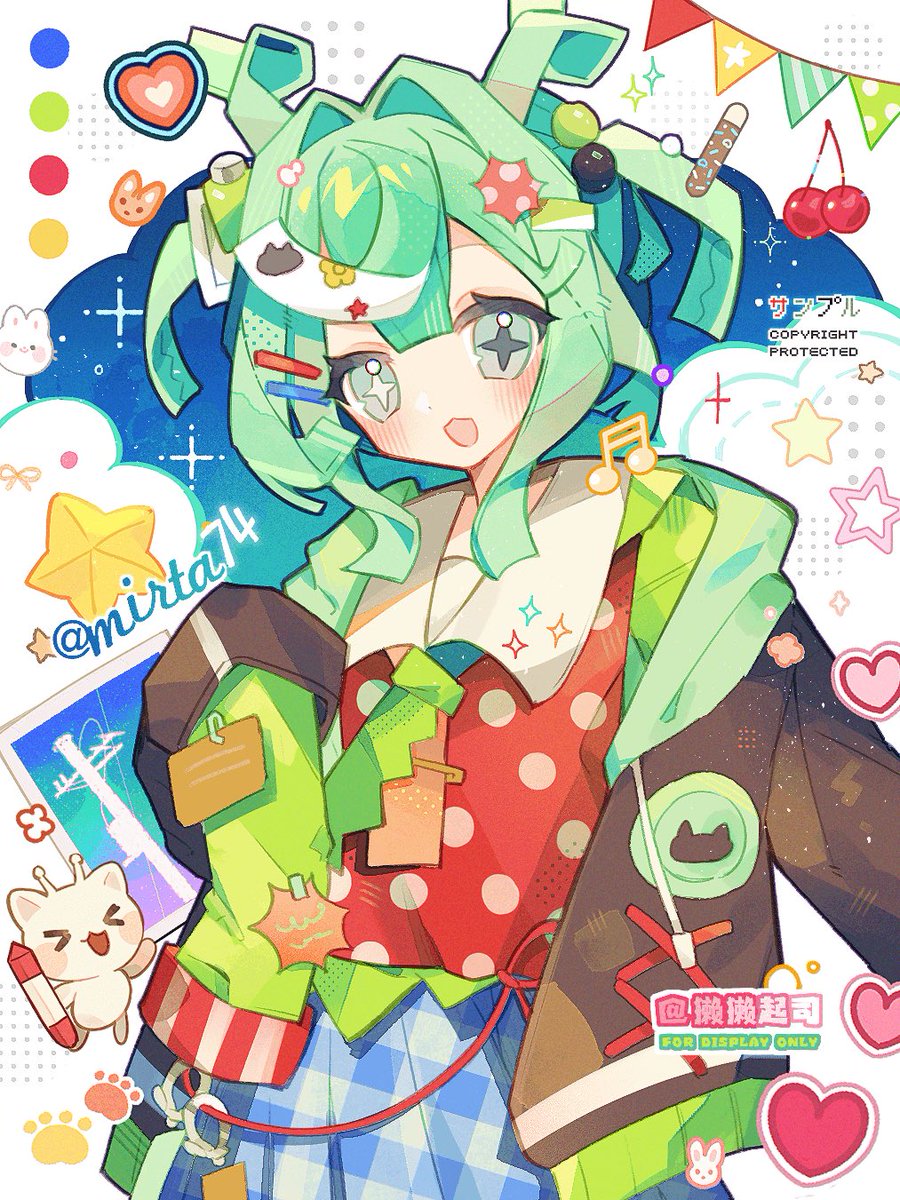 #Commission #CommissionedArt 
⭐🍒🎶