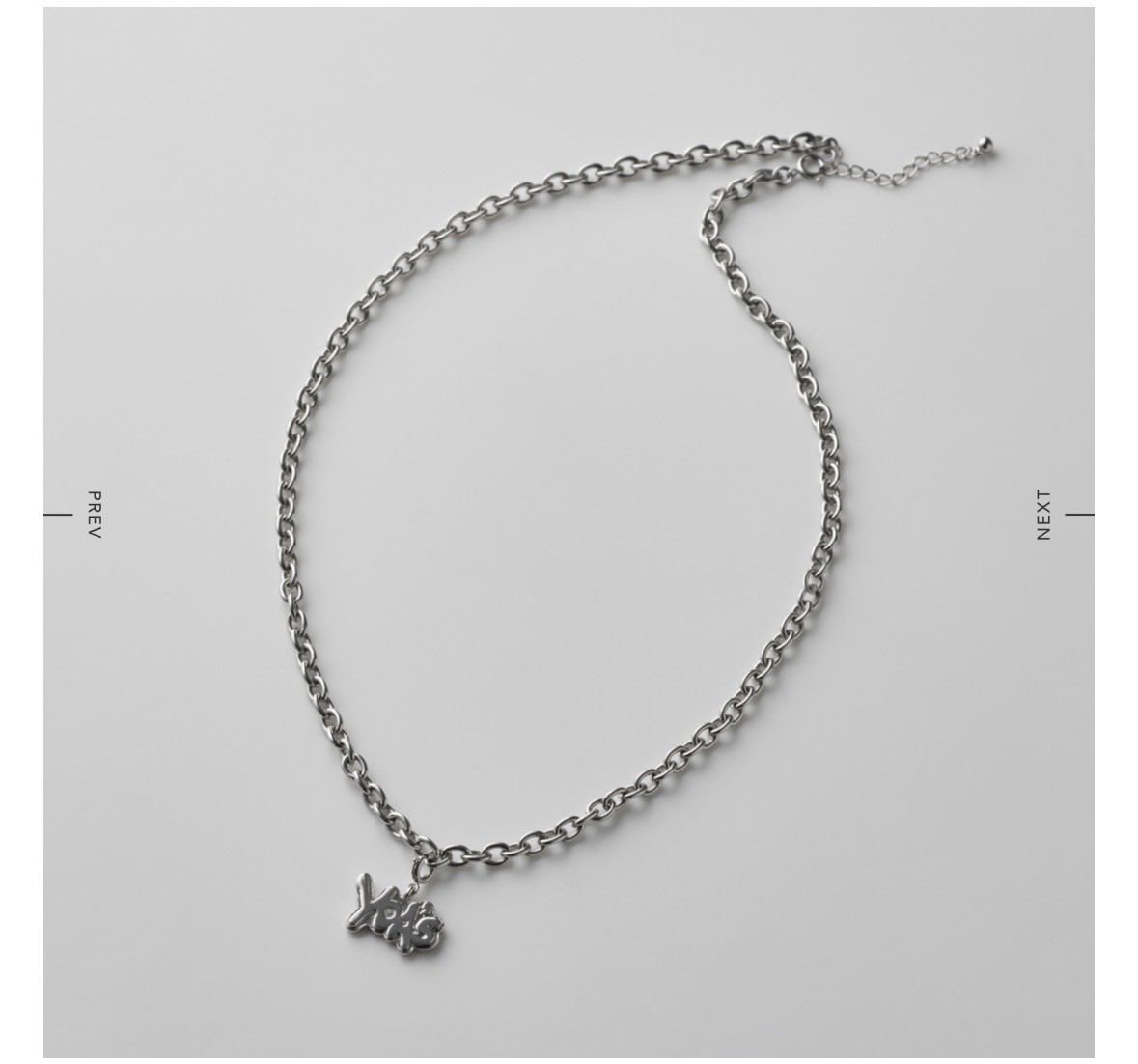 WANDARAで販売した「Dog Tag」と 「YOA'S necklace」重ね付けしたら