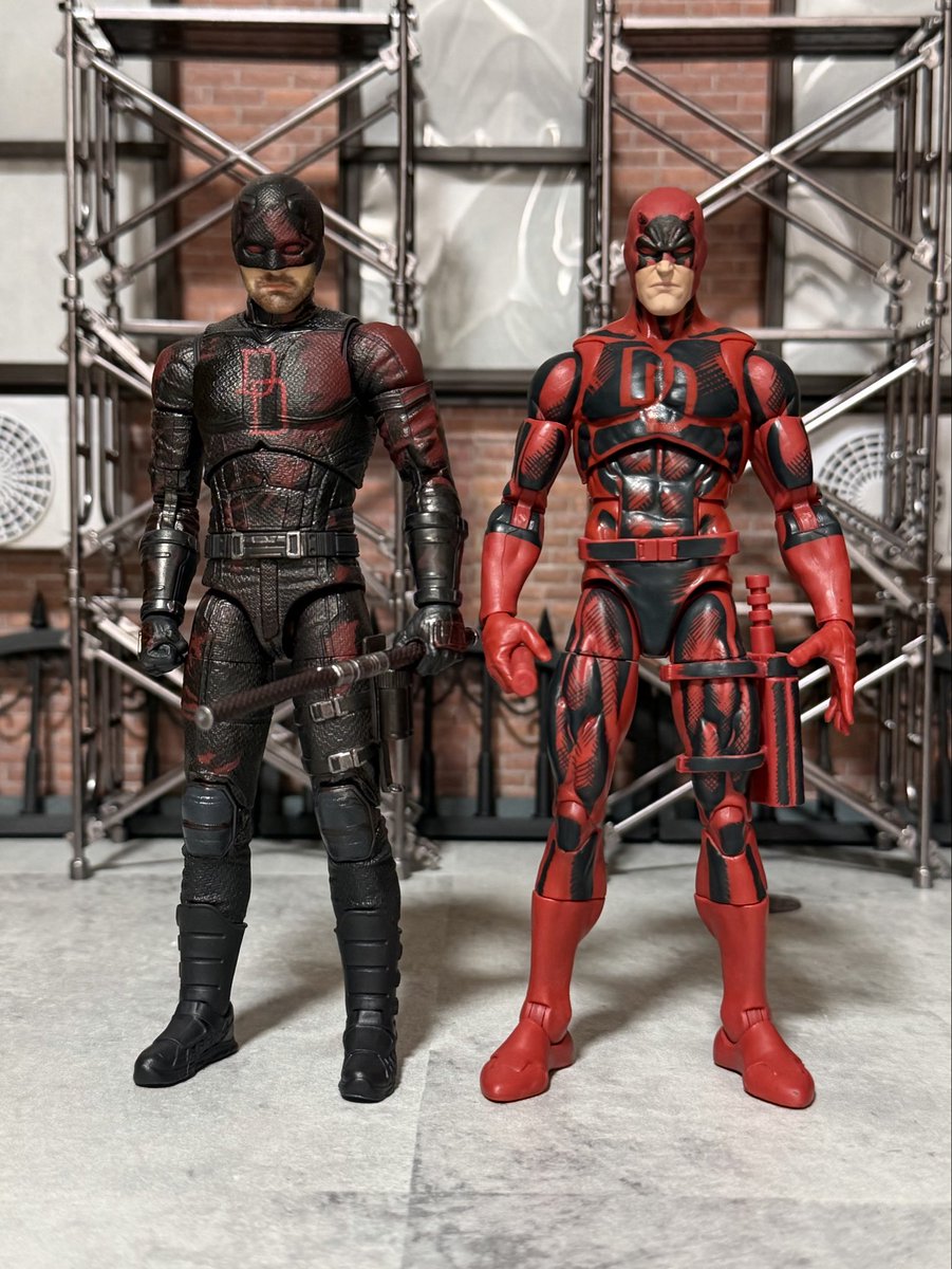 デアデビル 実写とコミック #マーベルレジェンド #カスタムフィギュア