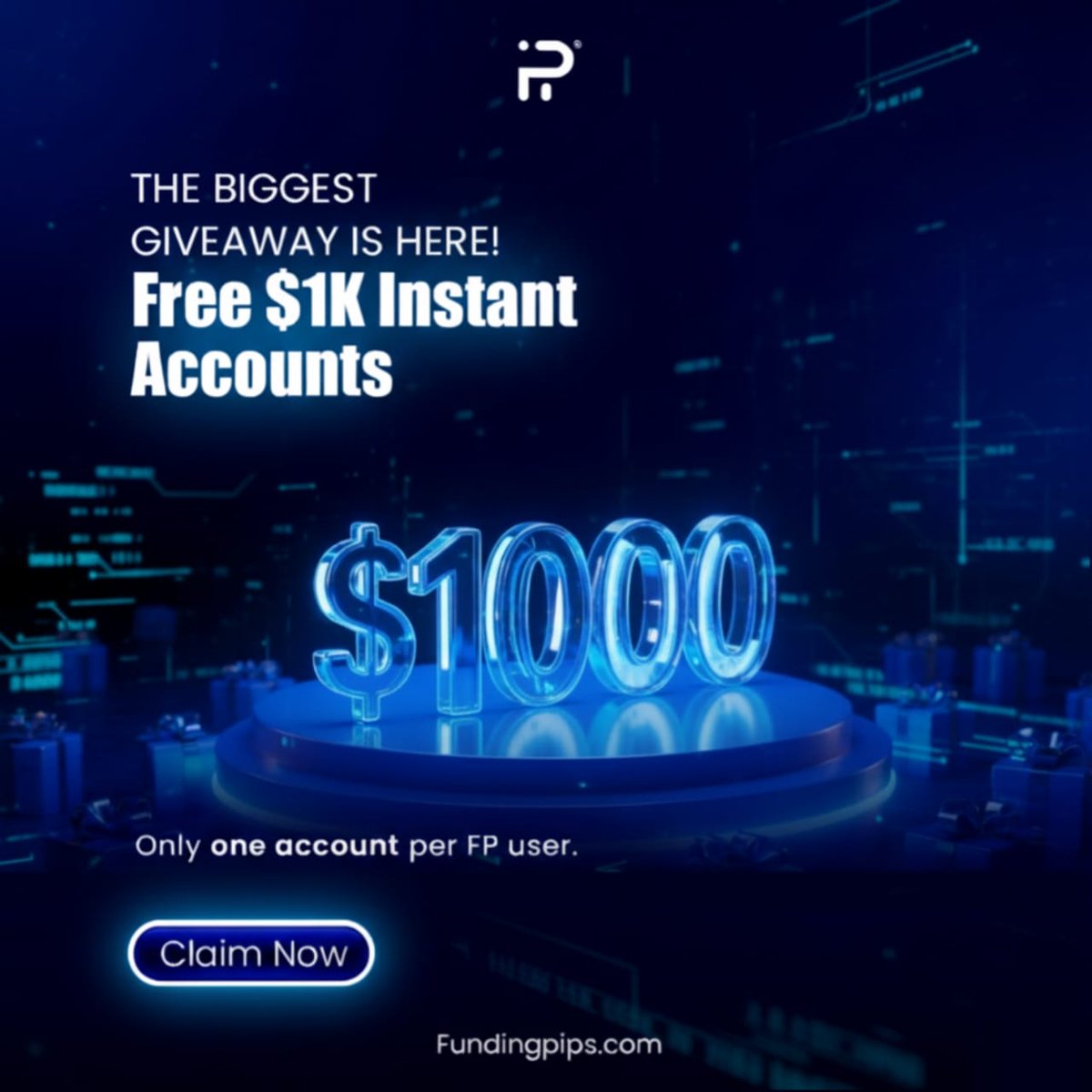 🎁 FREE Funding Pips 1k$ INSTANT FOR EVERYONE !! 🎉

Steps - 

1️⃣ Follow <a href="/propfirmsfusion/">PropfirmsFusion</a>| <a href="/Aditya_FX1/">Aditya</a> | <a href="/Fx__Glacier/">glacier fx</a> | <a href="/fractalvertex/">Fractal Vertex</a> | <a href="/pffsupport/">PropfirmsFusion</a>

2️⃣ Like Retweet tag 4 traders 

3️⃣ Must on notification 

Open a ticket to Claim account - 
discord.gg/VJrrAhAp5