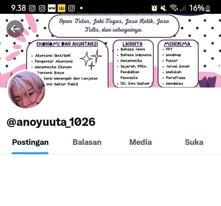 Joki Tugas & Skripsi Akuntansi 2000+ Testi tweet media