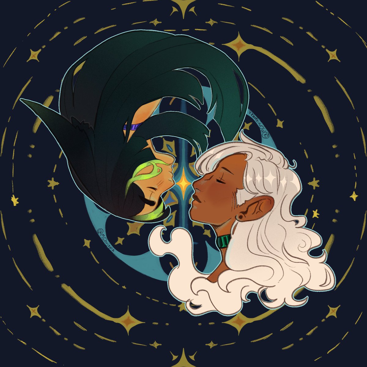 MChrisps's tweet image. [Finished!] ”This is how I feel when I am around you. Sparkly“
#Cynonari #cynari