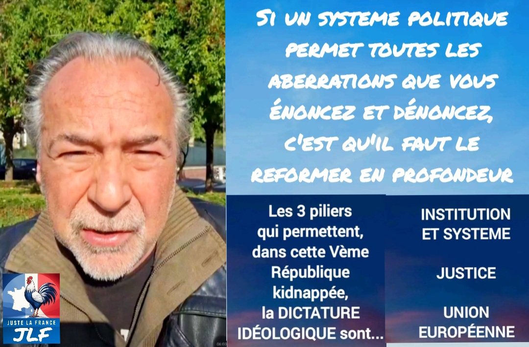 Walter_Boujenah's tweet photo. Ok, arguments recevables et incassables selon la regle de #Mosus
"Juger, c est comparer"
Bravo @MLP_officiel
En effet, meme si je trouve @J_Bardella trop jeune et pas assez experimenté pour la fonction presidentielle, il vaut en effet bien mieux que les @GabrielAttal @Elisabeth_Borne et bien sûr @EmmanuelMacron ou @EPhilippe_LH etc, autres outils fabriqués formatés sortant des memes castes, formation ENA sciences-po et parcours ouatés et qui osent se vanter d être issus des "partis de gouvernement" alors qu ils devraient se cacher tant ils ont detruit et mis en faillite la FRANCE, plus beau et grand pays du monde par son Histoire, en 45 ans...
Néanmoins, je persiste à dire et démontrer que NOUS devons former une EQUIPE DE FRANCE regroupant les souverainistes et patriotes sur la base #QuoiAvantQui
Seul le #PlanJLF @JLF2027Officiel a la solution et la meilleure piste pour la victoire.
⬇️
https://t.co/ZWAss9GIg3
Dommage que je sois boycotté et censuré partout depuis 7 ans...
@knafo_sarah @ZemmourEric @PhdeVilliers @MarionMarechal @davidlisnard etc 👍