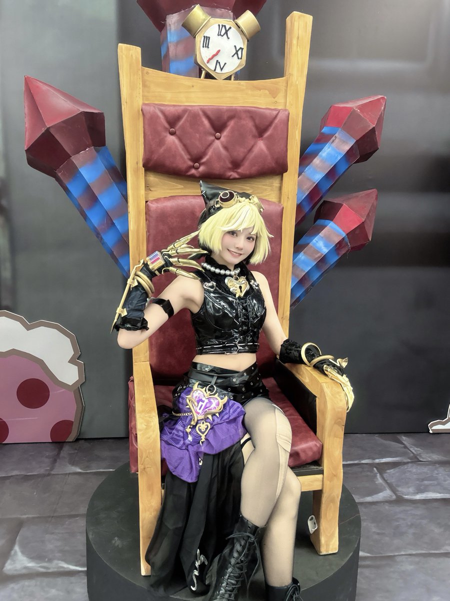 今日は機械技師の鍵芯のコスプレで遊んでました🗝 #第五人格冬物語 #第