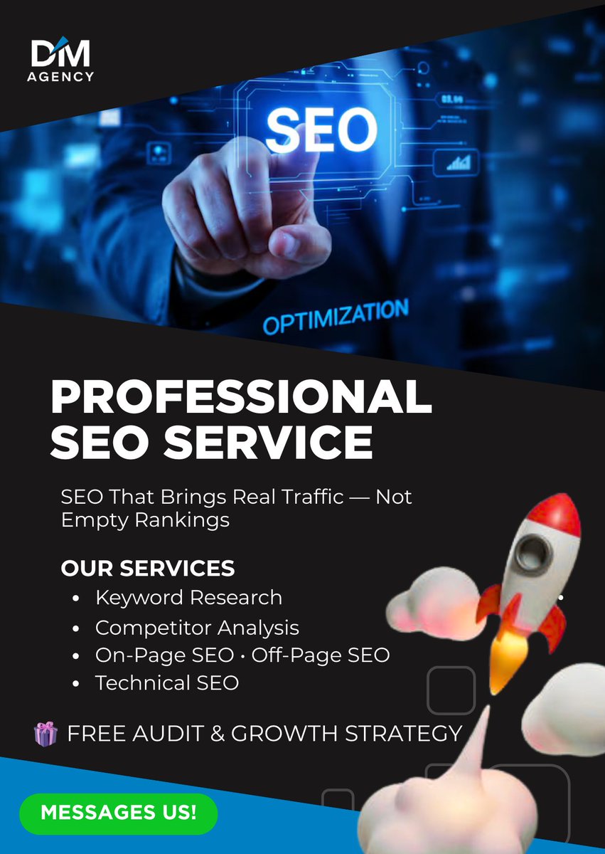 dmagency99's tweet photo. 💡 Struggling with high ad costs, low leads, or poor Google rankings?

📩 DM “Growth” now for your - 
🎁 FREE Audit &amp; Strategy — see exactly how to fix your campaigns &amp; boost sales.

📩 DM us now.
 No Calls. No Meetings. No Time waste. Just Results. 🚀#digitalmarketingservice https://t.co/hyRvte2cdh