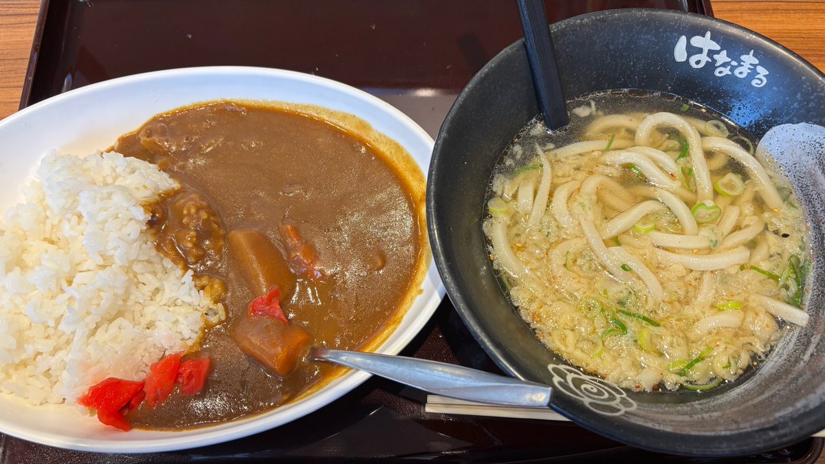 kamakkey's tweet photo. 今日ははなまるでカレー
普通のカレーでした💦
#はなまるうどん https://t.co/YWwBGtODnR