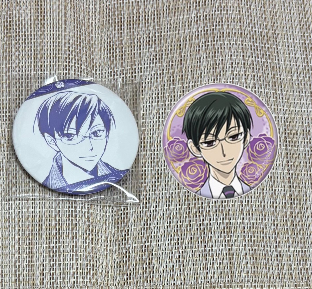 交換・譲渡】桜蘭高校ホスト部 白泉社漫画商店 20周年 缶バッジ キャラ