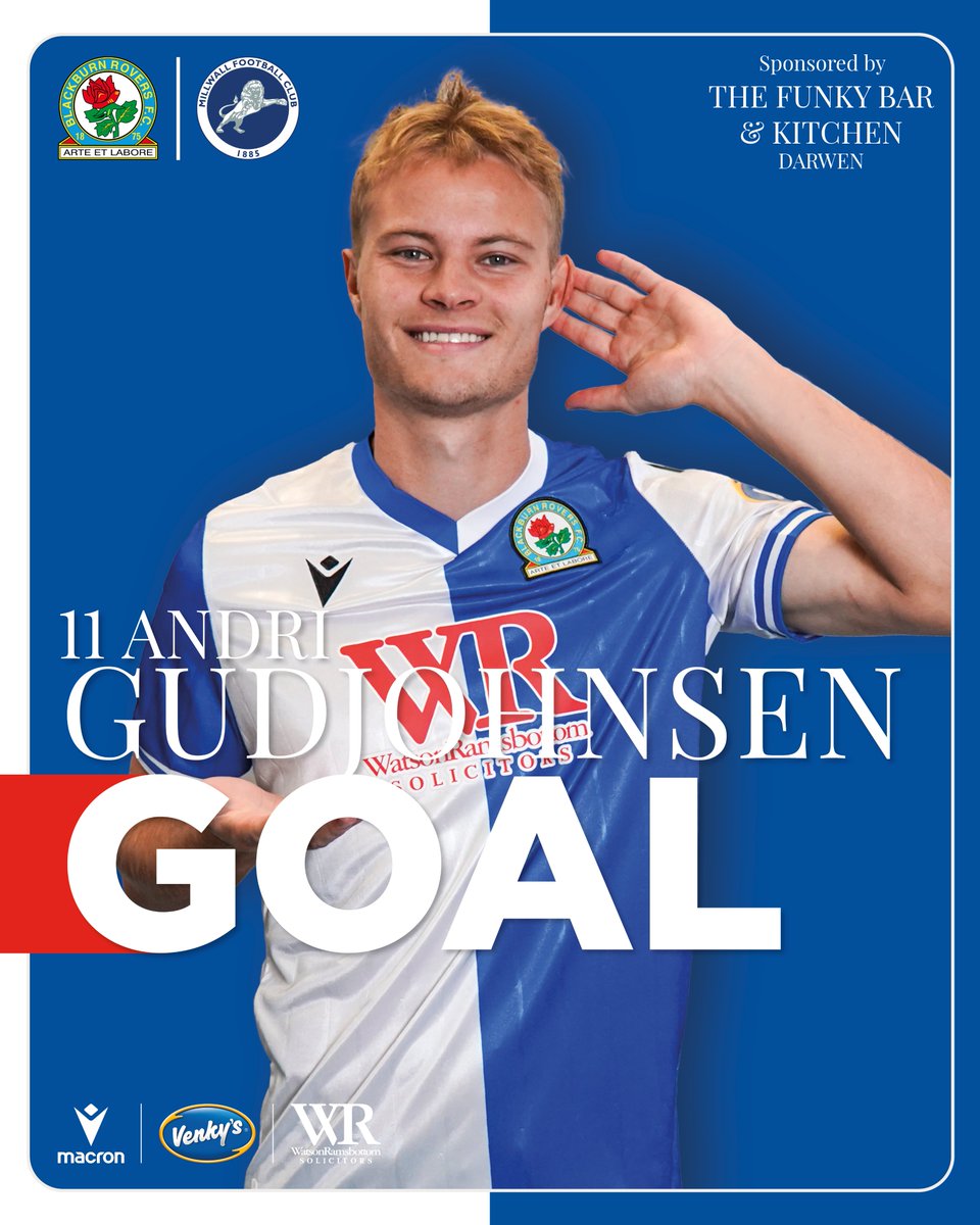 Rovers's tweet photo. 3' 🌹 #Rovers 1-0 #Millwall 🦁

ANDRIIII!!!! 🇮🇸

#ROVvMIL 🔵⚪️ https://t.co/Csdmx0Nwsq