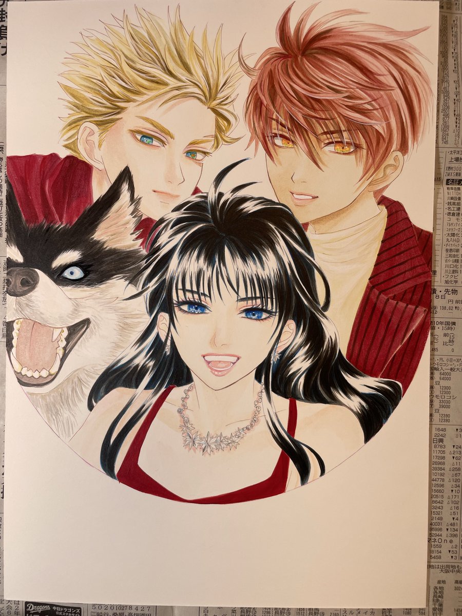 さてようやく人物が完成してきましたよ❣️

来週はいよいよクリスマスですね🎄🎅
私は仕事なので今年は何も準備していません😂
ケーキは食べたいな🤤

イラストは明日12/21完成予定です💫