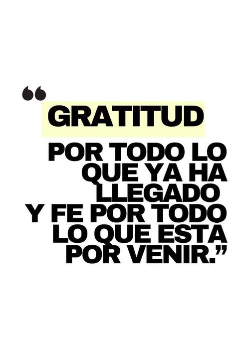 GRATITUD.