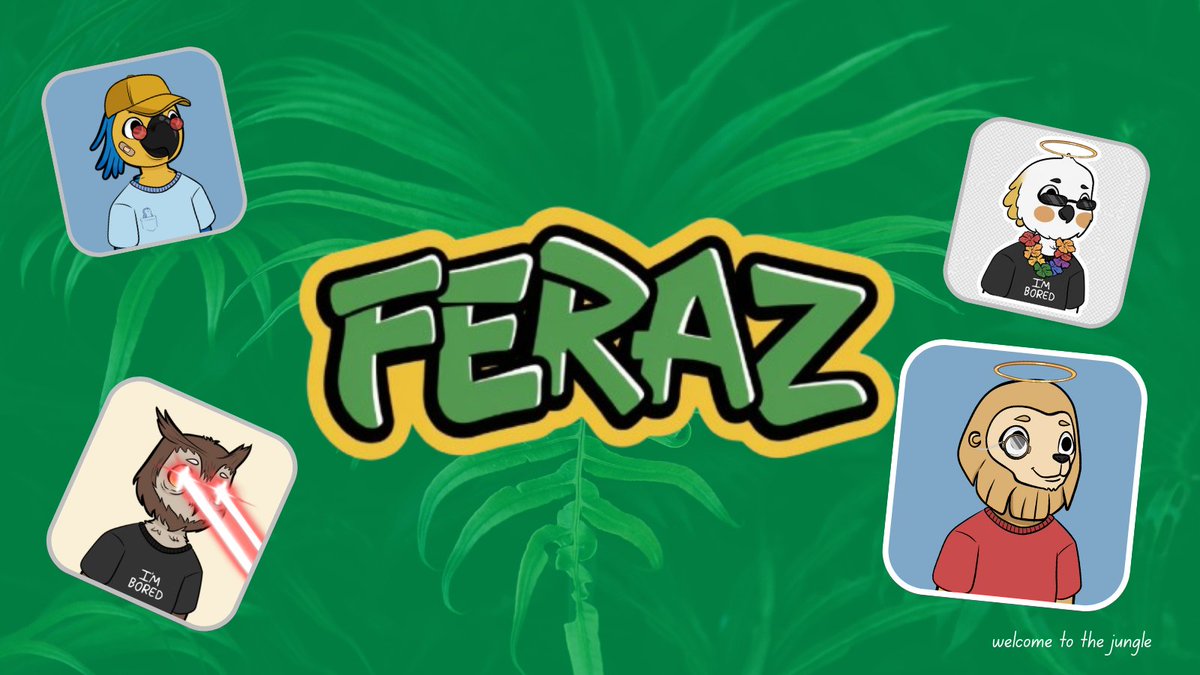 🎁 LET'S SPREAD THE BEASTZ 🎁

Know someone who needs to discover Feraz?

👉 Tag a friend in the comments.
If your name gets picked:
🐾 You win 1 NFT
🐾 Your friend wins 1 NFT

Win-win. Jungle rules.
📅 Draw on Monday
