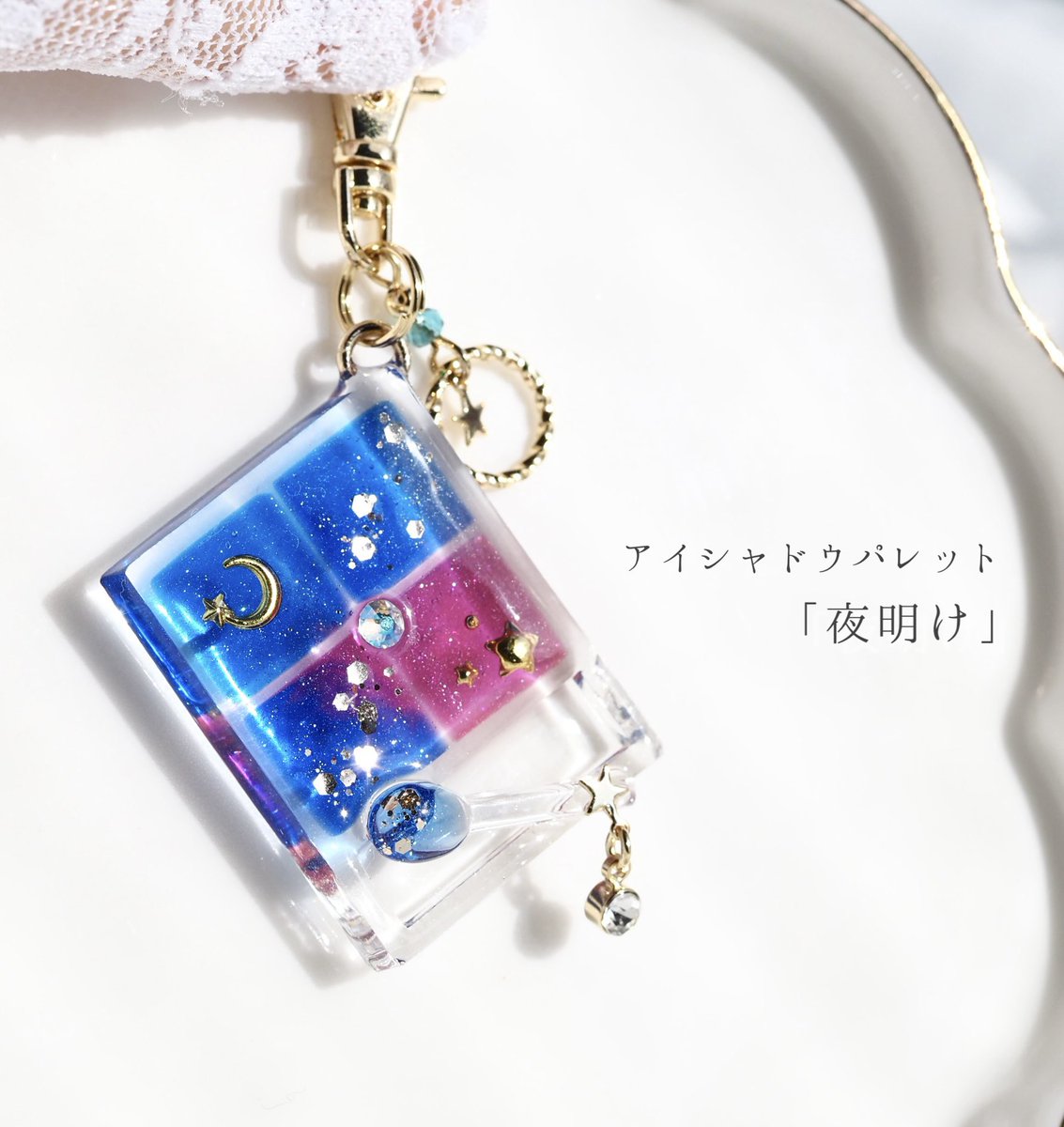 ☪︎*·̩͙ 星空アクセサリー作家kei tweet media