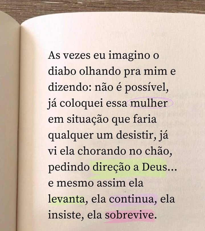 Só Deus tem o poder sobre a minha vida, minha casa e minha família!!!