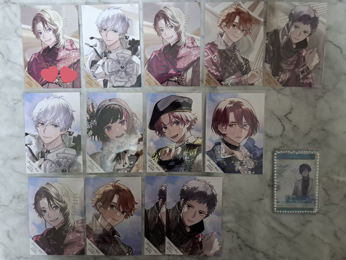 Bプロ　AGF　10周年　特典　サイン　箔押し　金城 交換】B-PROJECT Bプロ 10th 10周年 POP UP SHOP AGF 特典 ブロマイド