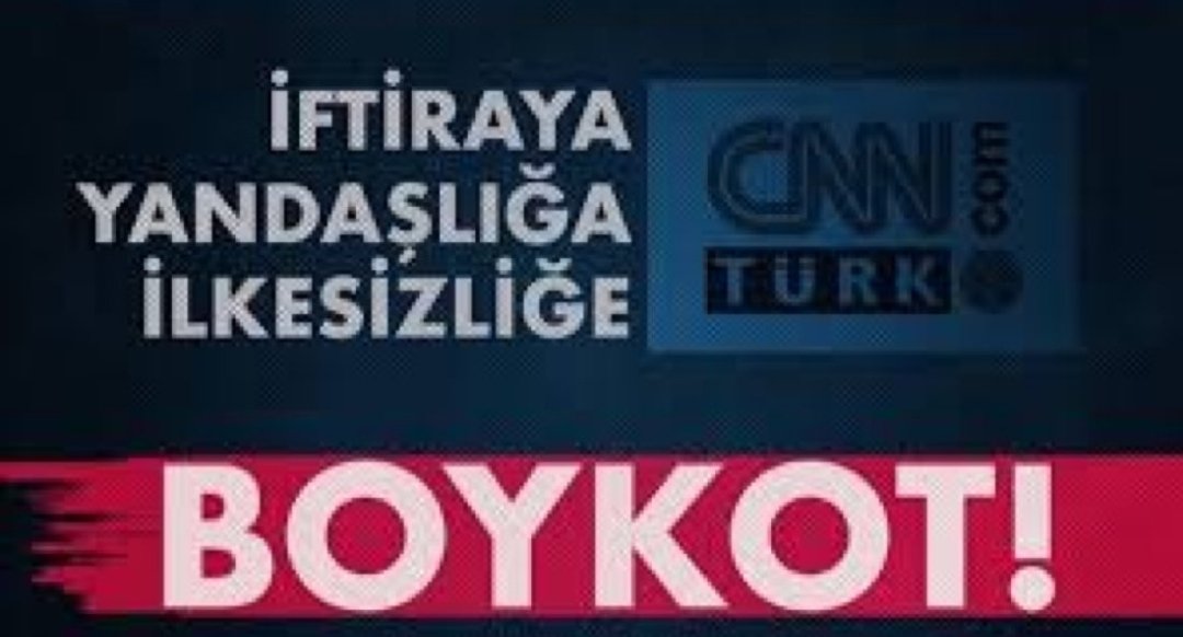 Malum takımla ilgili bu kadar belgeli iddialar dolaşırken başını kuma gömen sözde haber kanalı ve spikerleri, mevzu Fenerbahçe olunca nasıl köpürüyorlar!! İzleme, izlettirme #CNNTürkBoykot