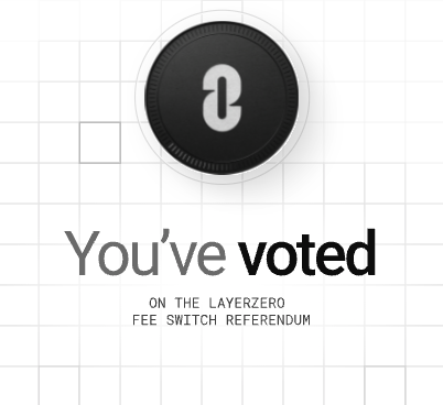 Crypto_Pranjal's tweet photo. LayerZero Fee-Switch Referendum #3 Now Live!

The Fee-Switch Referendum is a recurring on-chain vote held every six months, giving ZRO holders the power to shape the future of the protocol.

This vote will decide whether @LayerZero_Core should start charging a protocol fee for each message sent.

If the fee switch is activated, what happens? All collected fees will be used to buy back and burn ZRO. This reduces the circulating supply and could potentially increase its value over time.

✅ Vote here: https://t.co/ZTJHDaK4dm

Voting concludes December 27th.

The first two fee-switch referendums didn’t pass, so it’ll be interesting to see how things unfold this time.
