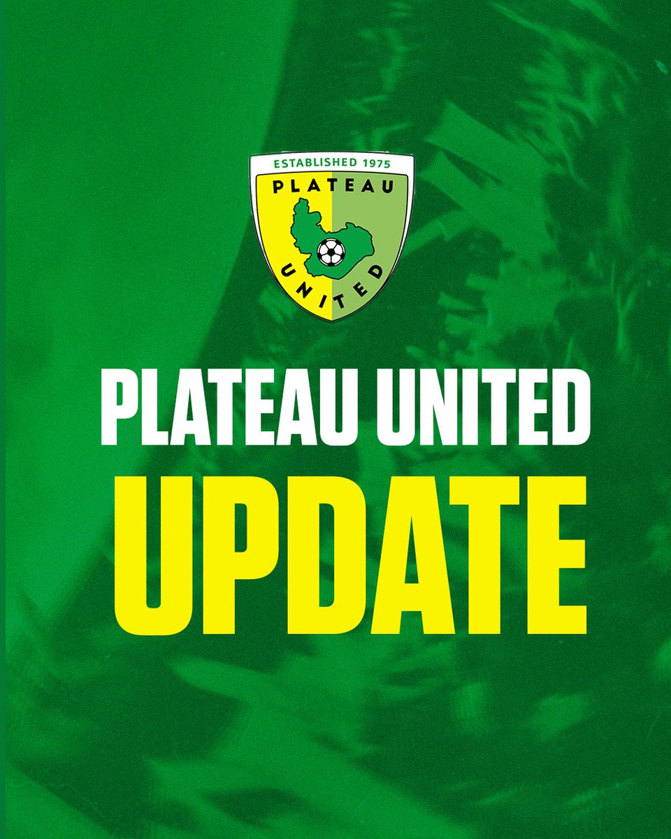 plateau_united's tweet image. INJURY BOOST ~ #KANPLA

Samuel Kalu, Mancha Sabbath, Sam Pam Jnr and Sulaimon Mojereola are available for Sunday’s #NPFL26 tie.

Amah John, Amietimi Enewarikpemi, Harrison Ebah and Ahmed Umar remain sidelined, while Vincent Temitope is suspended.

#TheTimeIsNow | #PeaceBoys