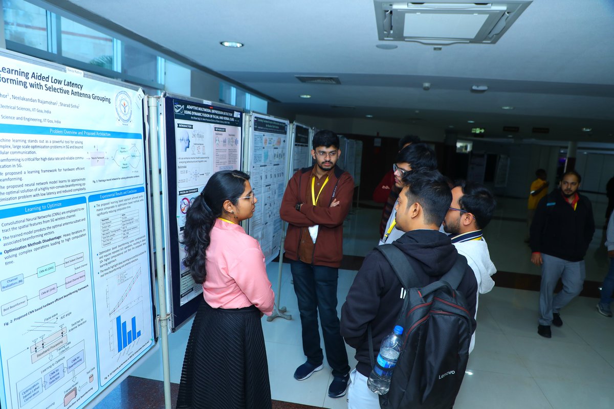 indoml_sym's tweet photo. ✨ IndoML 2025 | Poster Session Highlights

One of the most inspiring moments was students presenting innovative research, with speakers and professors engaging in insightful discussions and offering valuable feedback.

👏 Kudos to all student presenters!

#IndoML https://t.co/VO0XYgKXQP