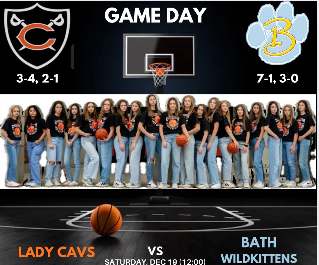 CwLadyhoops's tweet image. #LadyCavs back in action this afternoon at home to start a busy day in #ThePalace