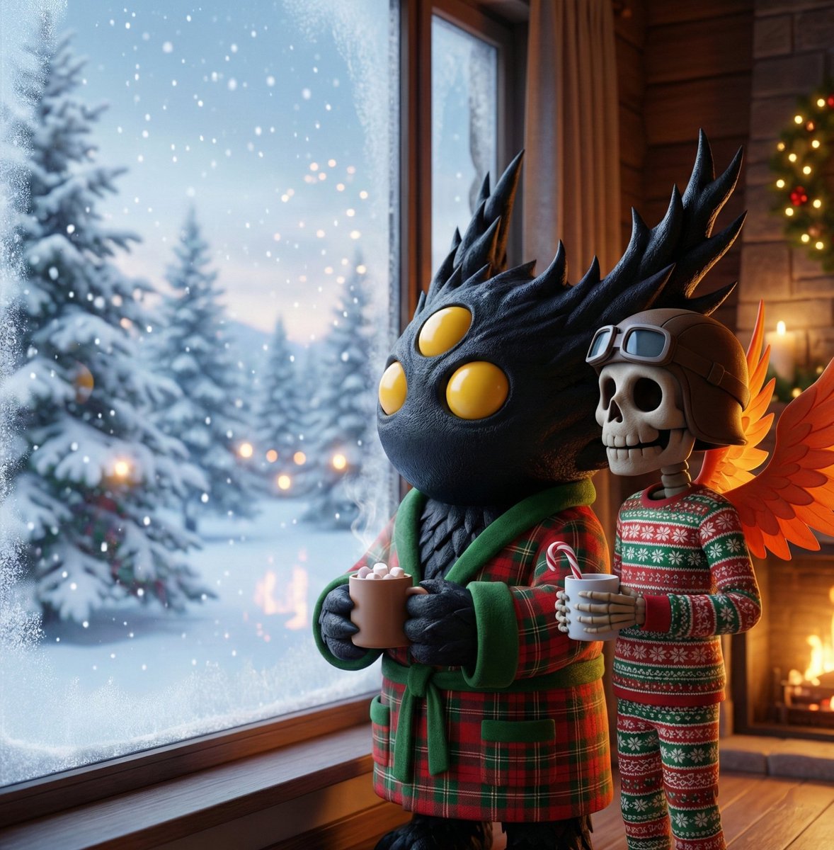 abpmoon's tweet photo. GM! ❄️ Enjoy the holidays the come once a year! 🎄

Less than 2 hours to get submission for Day 19 Aventine calendar challenge! 
Win big and everyone will be enter win Othereed! 🍀 https://t.co/I0854OCBiZ