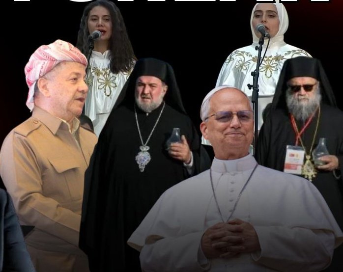 ErkanTrukten's tweet photo. 🔴CİN ŞİŞEDEN ÇIKTI! 

Katolik Papa'nın Ortodoks Bartholomeos ile İznik'teki ayininden sonra ülkede  bir şeyler oldu. İçte AKP'ye yakın isimlere yapılan uyuşturucu operasyonu ve aralarındaki taht kavgası her yere sıçradı, dışarda "Yerli ve Milli Savunma Sistemini" test eden yabancı İHA saldırısı başladı. 

Hakan Fidan'ın durumunu biliyoruz da... 

Birileri de Selçuk Bayraktar'ı zor durumda bıraktı. 

Aynı dönemde Barzani'nin korumaları omuzlarında Kürdistan bayraklarıyla Şırnak'ta Arzı endam etti. 

Ahmet El Şara hükümeti YPG'yi Suriye milli ordusunun parçası olarak gördü ve ona üç tümen verdi. 

Ülke tam anlamıyla işgal dönemi gibi.