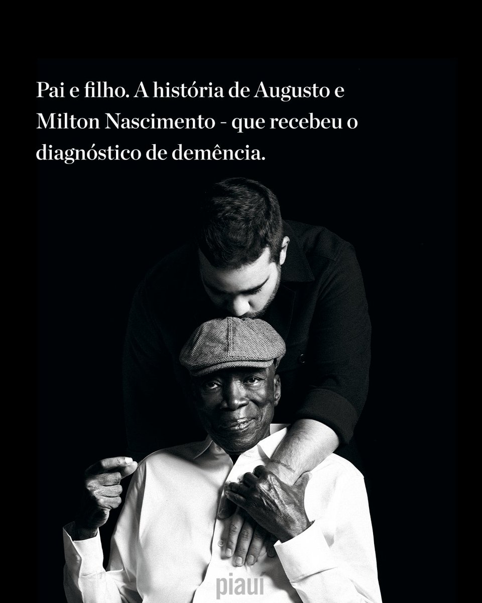 "Eu não tinha um pai, ele não tinha um filho. Havia espaço para ele na minha vida, e na vida dele para mim."
Na edição de outubro, o repórter <a href="/joao_batistajr/">João Batista Jr.</a> contou a história de pai e filho, Milton Nascimento e Augusto. piaui.co/4pNz0n9
#retrospectivapiaui