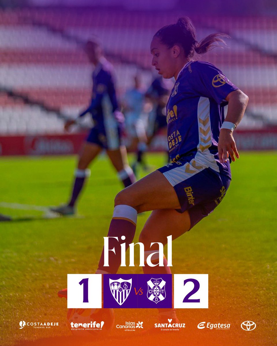 🤍💙⏹️ 𝐅𝐈𝐍𝐀𝐋 de octavos de la Copa de la Reina en el Jesús Navas 🏟️

#UnMismoLatido #CostaAdejeTenerife #CDTFemenino