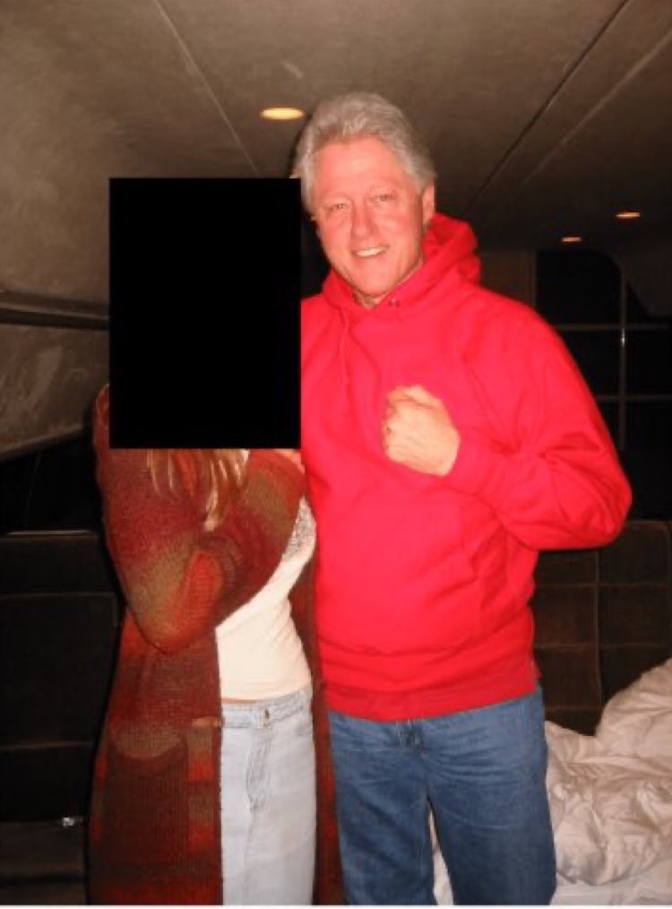 Notice how the left (and Thomas Massie) aren't demanding arrest of Bill Clinton, despite pics w/ ...