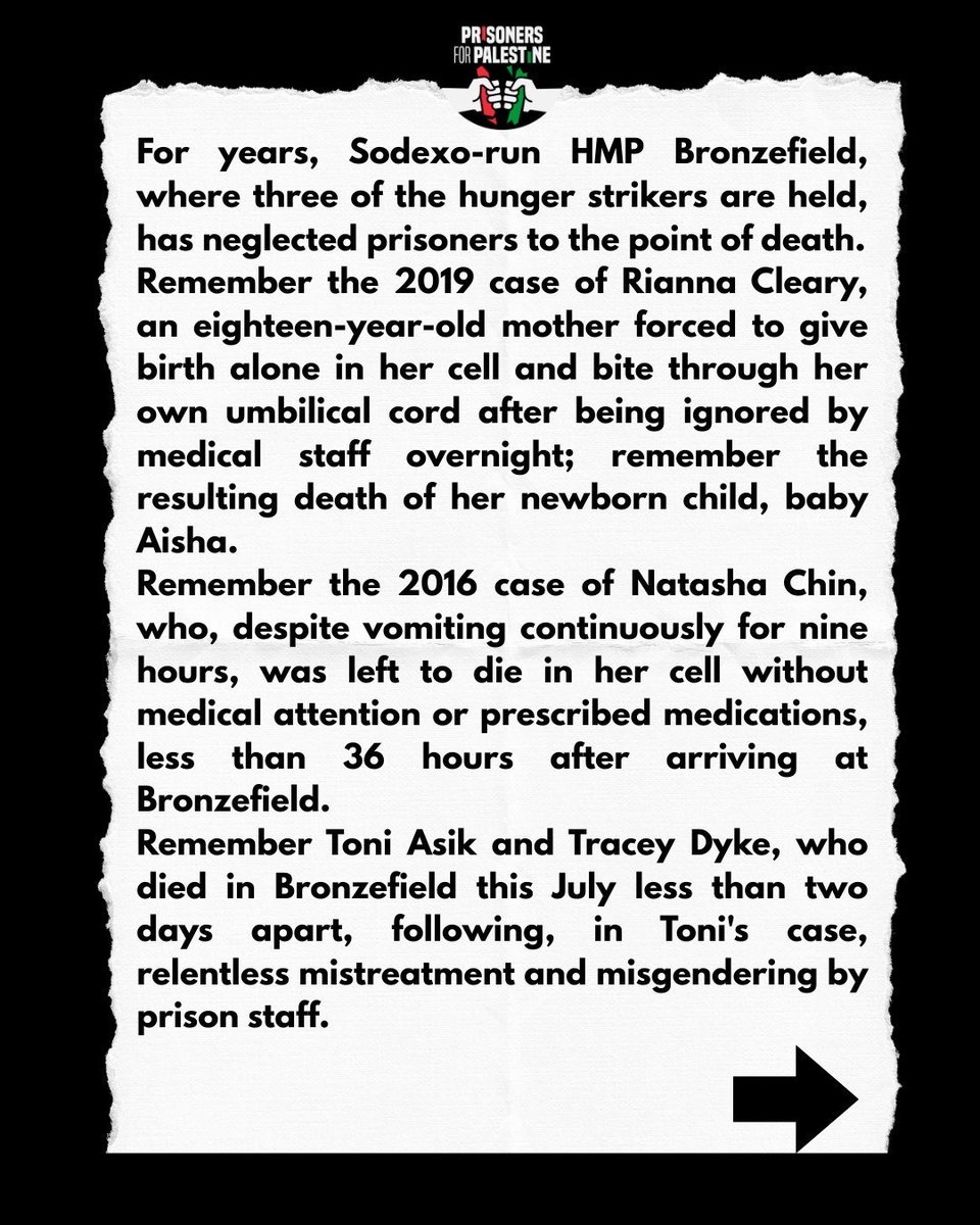 Prisoners4Pal's tweet image. Our response to the government