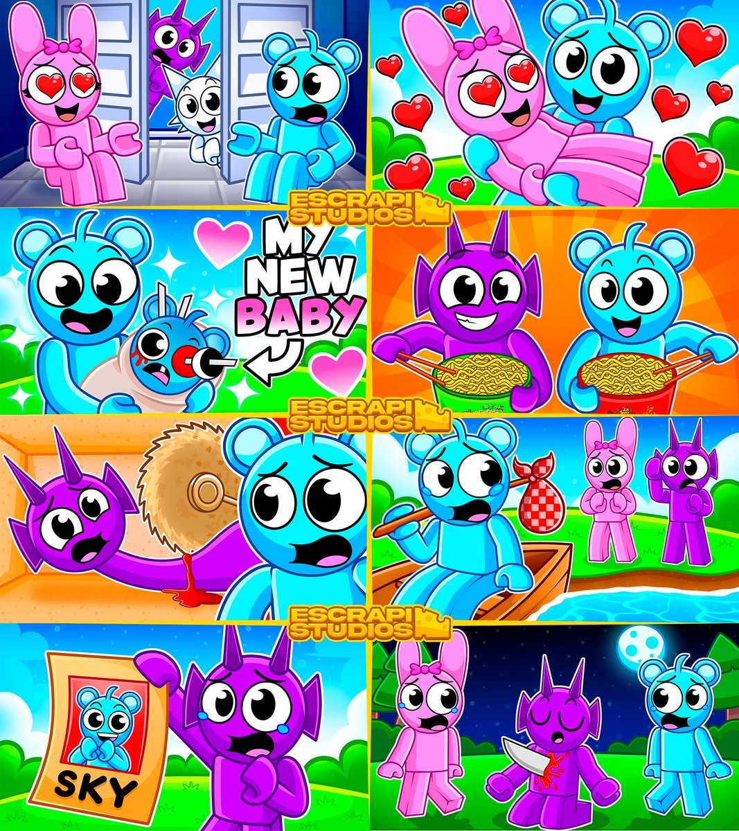 Escrapi🖌💛THUMBMAKER tweet media