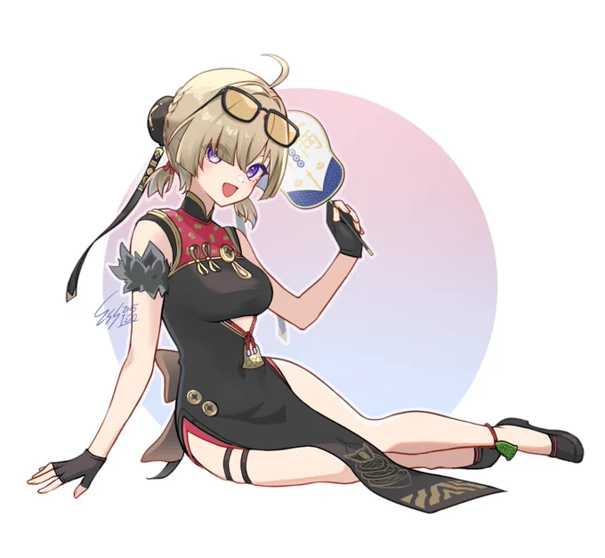 冬コミで出す紅豆ちゃんアクスタ絵! #Sweety