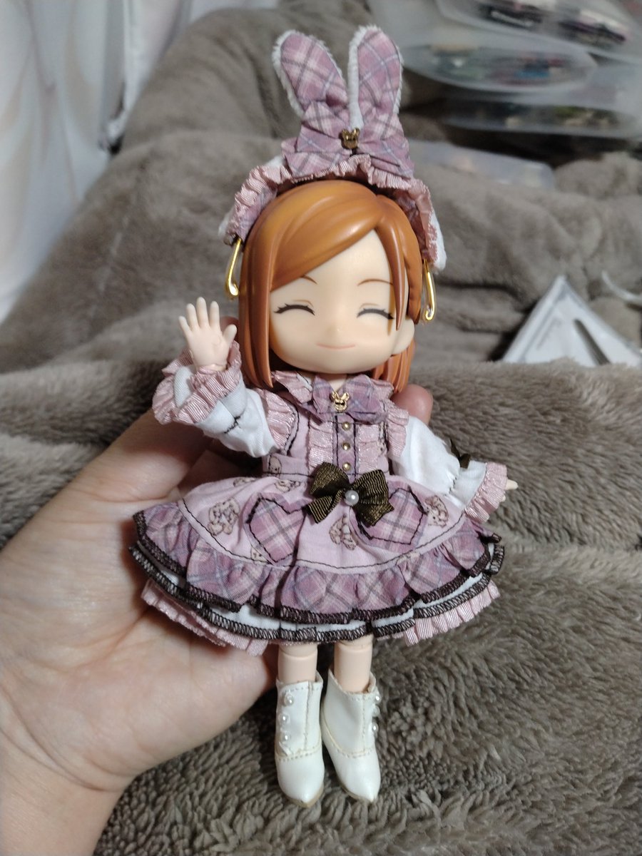 薔薇うさぎちゃん♡ うさぎ野薔薇ちゃんが可愛すぎて震える〜🤗💕💕💕 近々インスタに載る