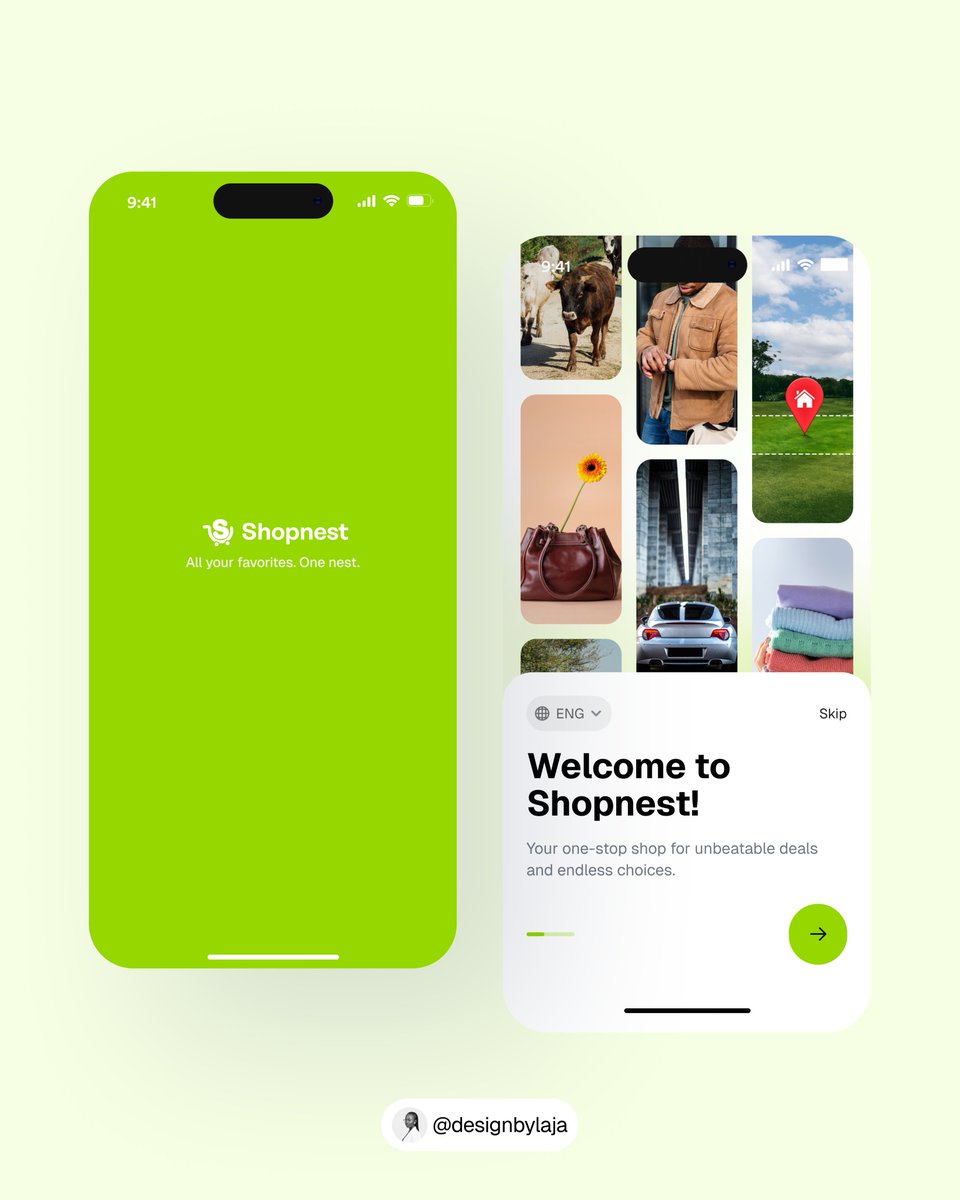 _designbylaja's tweet photo. Worked on this e-commerce mobile app a few months ago.

Focused on clarity, smooth flows, and a simple shopping experience. https://t.co/BNgTCv7gsg
