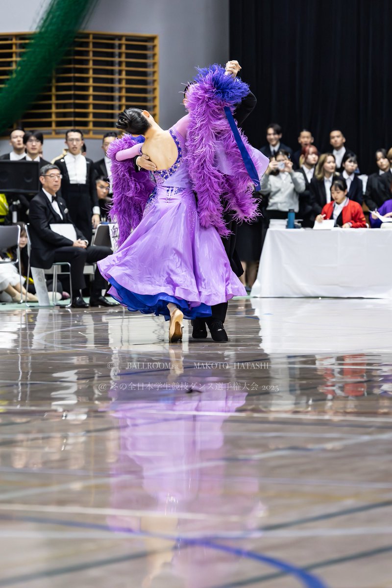 全日本学生競技ダンス選手権
#冬全2025
Slow Foxtrotの部　第5位

青山学院大学

清川・福島組