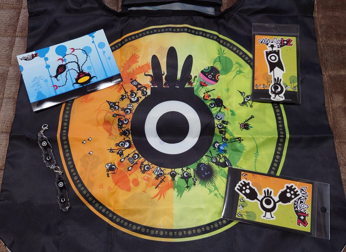 パタポンのポップアップストアへ行ってきました!
エコバッグがわりとしっかりしてる✨
ランダムは被った···けど、可愛いから良し!!

できれば、ブロマイドはチョッキンナ欲しかったな🦀

#パタポン