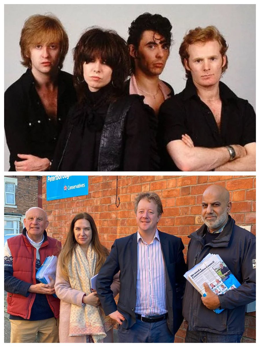 TobyWoody's tweet image. Peterborough has its very own Pretenders tribute act … coming to a letterbox near you … a peach of an act … #BackOnTheChainGang