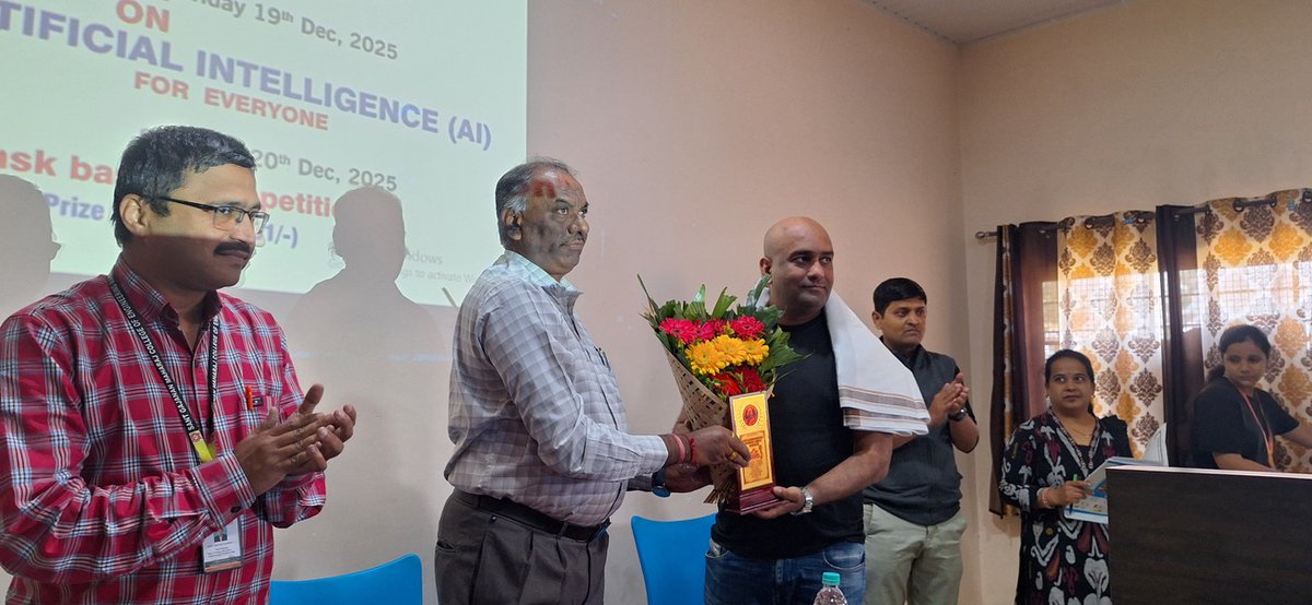 debug_mode's tweet image. Happy to share that @nomadcoderai delivered a 4-hour free training on Getting Started with the  #Vercel AI SDK at SGM College, Kolhapur.

Students learnt about

- creating a chat app
- writing their 1st tool
- different types of messages with live coding

#nomadcoder #aiindia