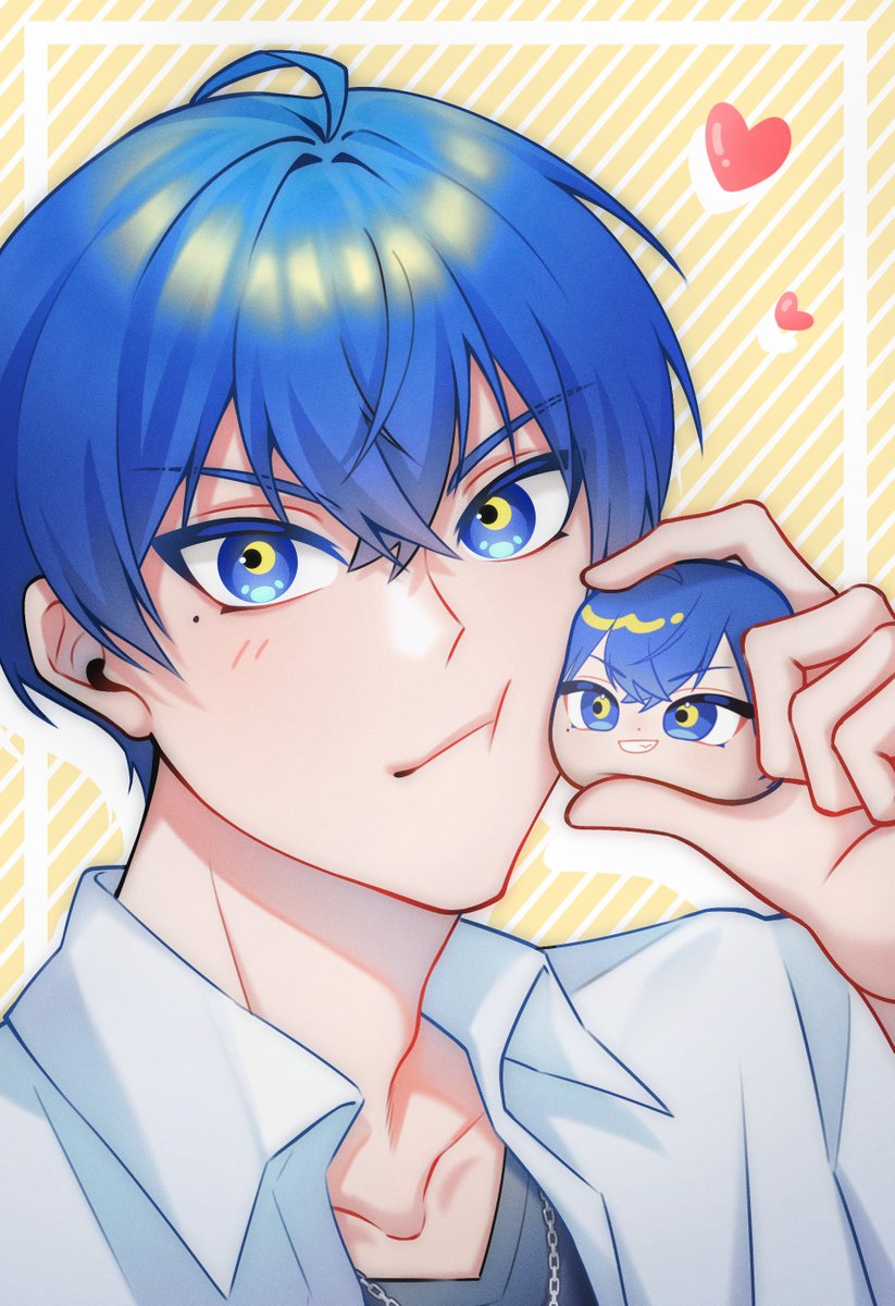 soraa_aboab's tweet photo. 🤲🌙💙 #AKUGETSU #악월 https://t.co/ddBfy8i6ae